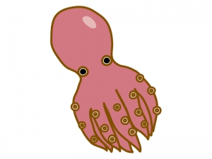 タコ 蛸 のイラスト イラスト無料 かわいいテンプレート