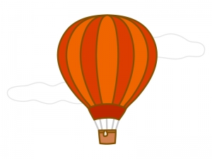 気球のイラスト イラスト無料 かわいいテンプレート
