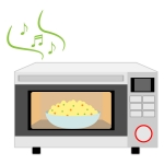 電子レンジのイラスト イラスト無料 かわいいテンプレート