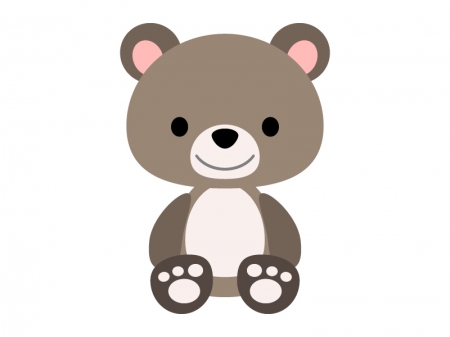 かわいいクマのイラスト04