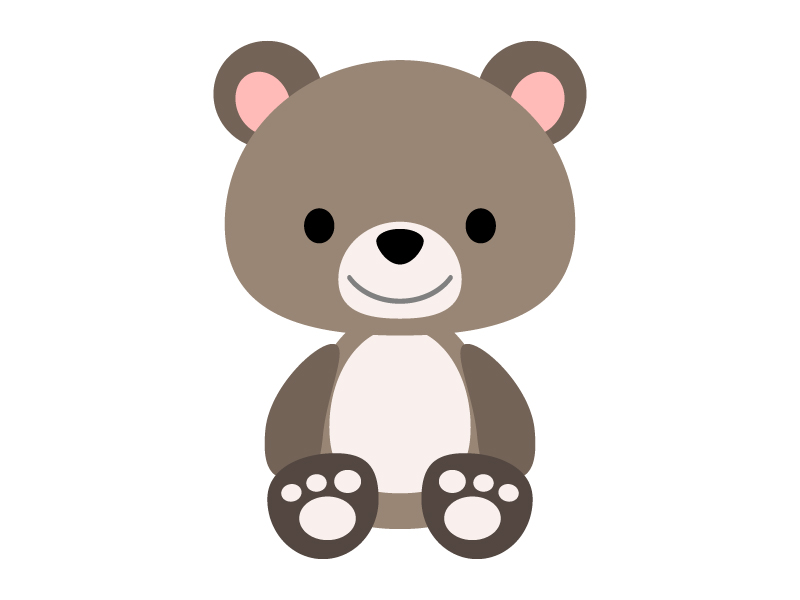 かわいいクマのイラスト04