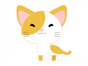 かわいい子猫のイラスト イラスト無料 かわいいテンプレート