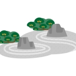 富士山と日の出のイラスト イラスト無料 かわいいテンプレート